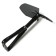 Shovel is tourist, folding, l = 62 cm, saw, metal stalk with a handle, in a case, mix, Greengo
