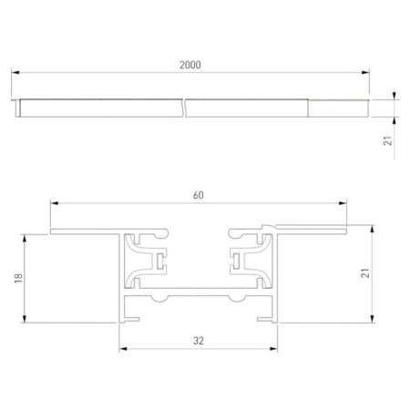 Built -in overall oven, power and plug Elektrostandard, Track Rail BK Recessed, Black Color Black-1