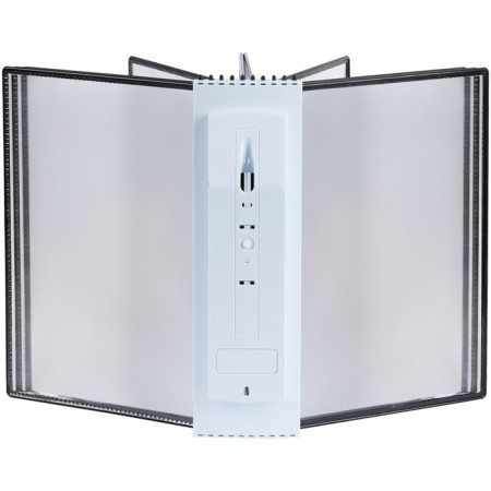 Demosystem Wall A4 OfficePace with 10 panels, black 359489-3