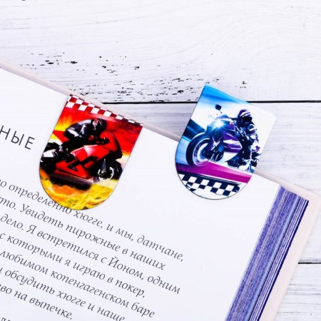 Magnetic bookmarks on the “Act” substrate, 6 pcs.-3