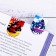 Magnetic bookmarks on the “Act” substrate, 6 pcs.