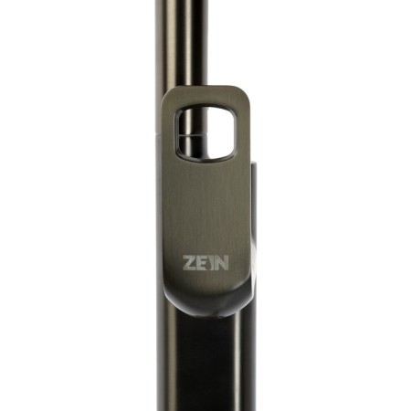 Kitchen mixer Zein Z3785, single -leaf, exhaust surplus, aerator of 2 modes, graphite-3