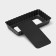 Baking uniform "Called rectangle", 12 × 6.5 cm, removable bottom, anti -stick coating, black color