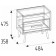 Cleat cabinet NATURE 41, 484 × 358 × 475 mm, Tabachi oak color Craft