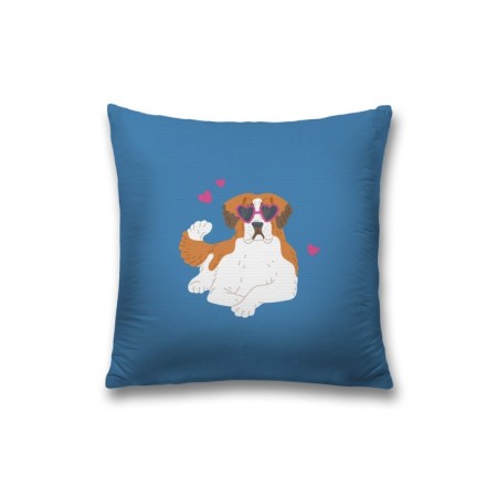 Decorative pillowcase "Business dog", on a zipper, size 45x45 cm