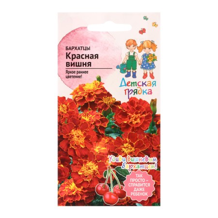 Flower seeds of marigold "Red Cherry", 10 pcs