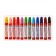 Loads wax 12 colors Brauberg Academy, thickened, hexagonal, oil -based