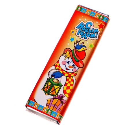 New Year. Chocolate figure "Happy New Year!", 25 g-2