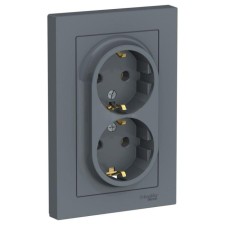 SCHE ATN000724 ATLASDESIGN, SP, 2 sockets, IP20