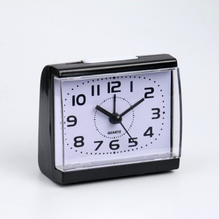 Clock - tablespoon "Point", discrete move, dial 6 x 8.5 cm, 7.5 x 8.5 cm, aa-1