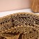 Oval plate "Birds", 25x14x4 cm, birch bark