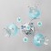 Chandelier "returned" 3 lamps 40W E27 The base of chrome 47x47x28 cm