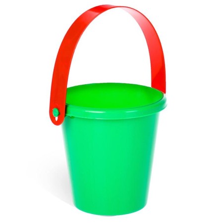 The bucket is small, mix-2
