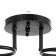Chandelier "Edmas" 2he27 40w Black 58x15x22 cm Bayerlux