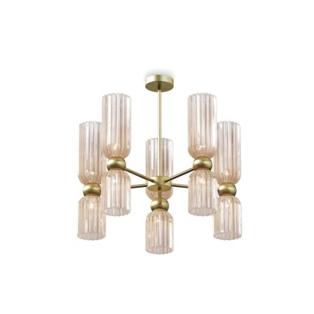 Suspension lamp Maytoni Mod302PL-10CG, E14, 10x40 W, 590x590x850 mm, gold-3