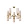 Suspension lamp Maytoni Mod302PL-10CG, E14, 10x40 W, 590x590x850 mm, gold