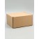 Self -assembly box, crafting, brown 27 x 27 x 15 cm
