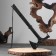 Tourist Hass "Viking" multifunctional, black, 800 g 16.5x39cm