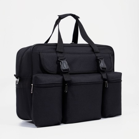 Male bag, "ZFTS", black color-1