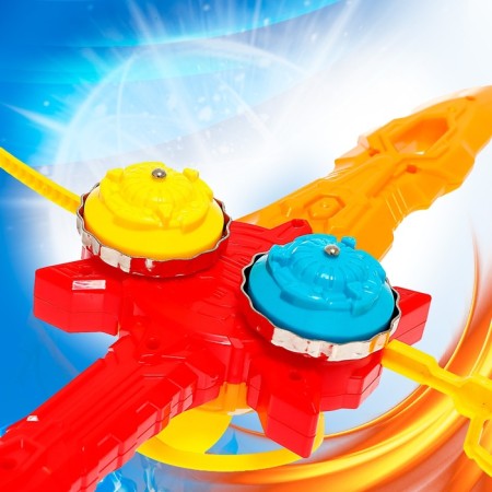 A set of wolves "Super Sword", a double launch, with a turntable, Mix color-10