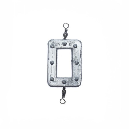 Cargo feeder frame with swivels, 130 g