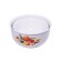 A set of 2 ceramic salad bowls with silicone covers, 0.6/1.2 l