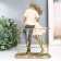 Polystone souvenir "Lovers - Kiss at the parapet" Sand 8x17x25 cm
