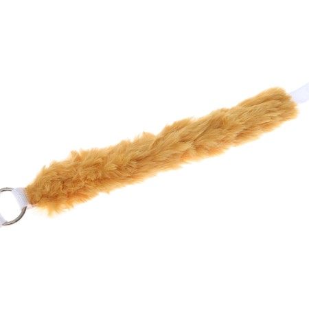 Nylon disin again with a fleece lining, adjustable size, white-4