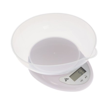 Kitchen Libra Luazon LVK-706, electronic, with a bowl, up to 5 kg, white-3