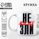 Ceramic mug “Not Mom”, 320 ml, white color
