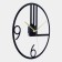 Wall-wall watches "quarter", silent, d-30 cm, aa