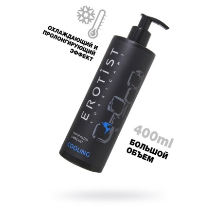 Lubricant Erotist on water -based Cooling, cooling, 400 ml