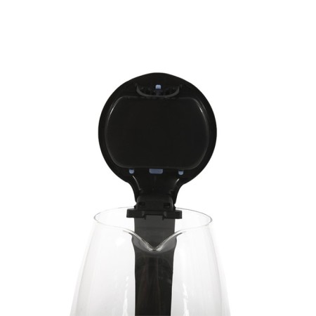 ECO-1736ke kettle, glass, electric, 1.8 l, 1850 watts, silver color-1