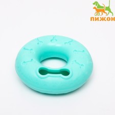A ring under the treats thickened TPR, 12.5 cm, green