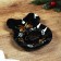 A plate in the shape of a bow "Happy New Year", 13.5x18 cm