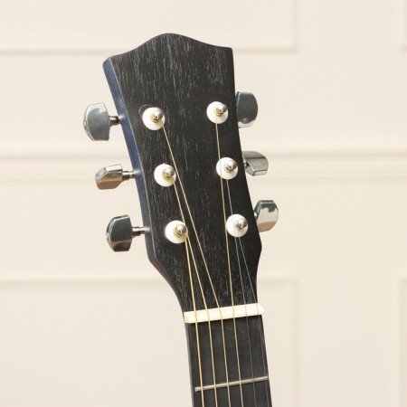Acoustic guitar "Amistar N-513" 6 string, Menz. 650mm, art decoration, blue-7