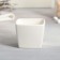 Tea couple ceramic "best gift" circle 150 ml, saucer 15.5x15.5 cm, white color