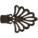 Feuerverk tip, d = 20 cm, chocolate color