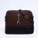Cross-Bodi Bag on a zipper, brown color