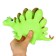 Rubber toy for the bath "Dinosaur: Stegosaurus, 23 cm, with a squeak, crumb I