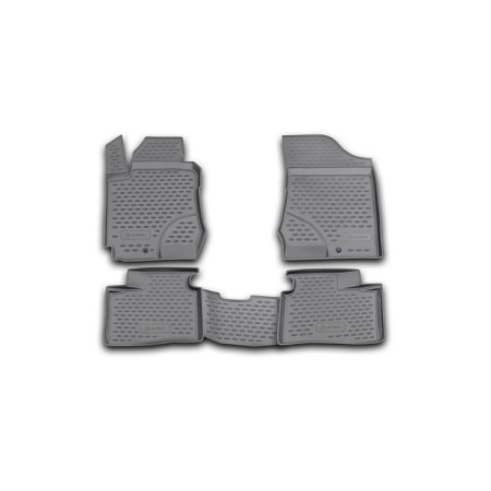 Rugs in the salon Hyundai I30 2007-2016, 4 pcs. (polyurethane)