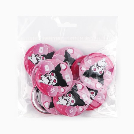 Supply icon "Kuromi with hearts", d = 56 mm-4