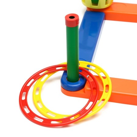 Ring Right Shard, 2 balls, 2 rings, 16.5 x 35 cm-2