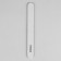 File - emery, abrasiveness 180/240, 18 cm, packing 20 pcs, color gray