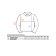 Turtleneck for a boy, height 128 cm