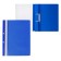 Calligrata, A4, 180 microns, blue, transparent top, perforation folder