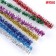 Wire with pile for crafts and decoration, set of 30 pcs., Mix color with brilliance