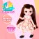 Magan Fashionable Acting Doll, with a pet and accessories, mix