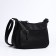Bag Cross-Bodi with a zipper, black color