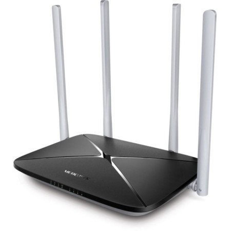 Wireless Mercusys AC12 AC1200 10/100Base-TX Black-2